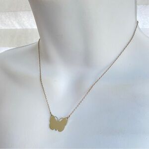 Silver Butterfly on Chain